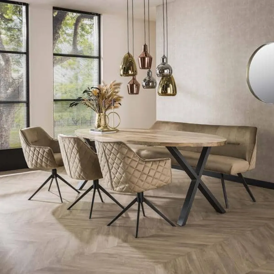 Eetkamerstoelen*HUUS Eetkamerstoel Peggy (per 2 stuks)