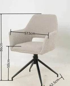 Eetkamerstoelen*HUUS Eetkamerstoel Picasso