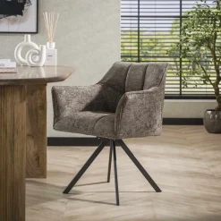 Eetkamerstoelen*HUUS Eetkamerstoel Rikki (per 2 stuks)