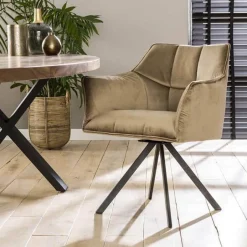 Eetkamerstoelen*HUUS Eetkamerstoel Rikki (per 2 stuks)