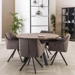 Eetkamerstoelen*HUUS Eetkamerstoel Rikki (per 2 stuks)