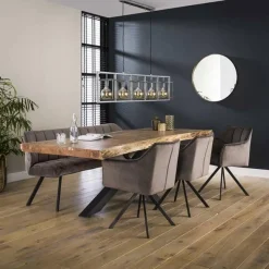 Eetkamerstoelen*HUUS Eetkamerstoel Rikki (per 2 stuks)