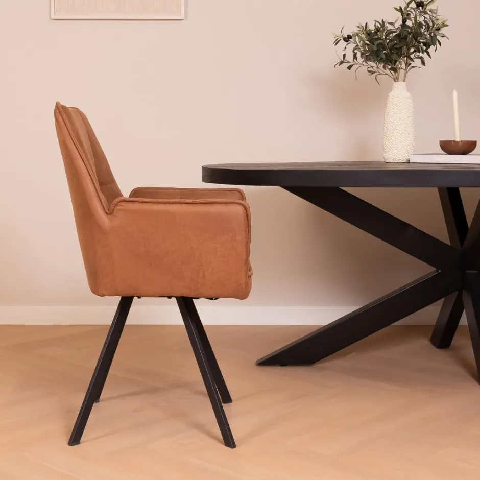 Eetkamerstoelen*HUUS Eetkamerstoel Seven