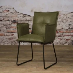 Eetkamerstoelen*HUUS Eetkamerstoel Simon met armleuningen (per 2 stuks)