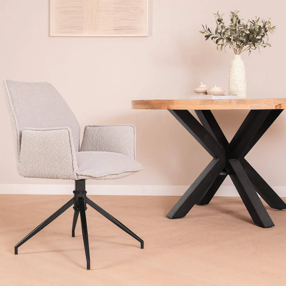 Eetkamerstoelen*HUUS Eetkamerstoel Vermeer