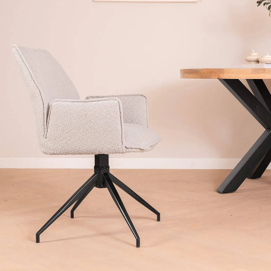 Eetkamerstoelen*HUUS Eetkamerstoel Vermeer