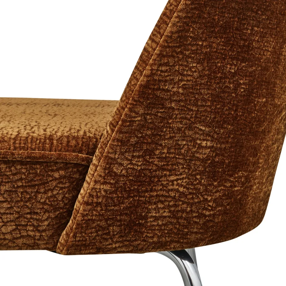 Eetkamerstoelen*HUUS Eetkamerstoel Vogue – Chroom