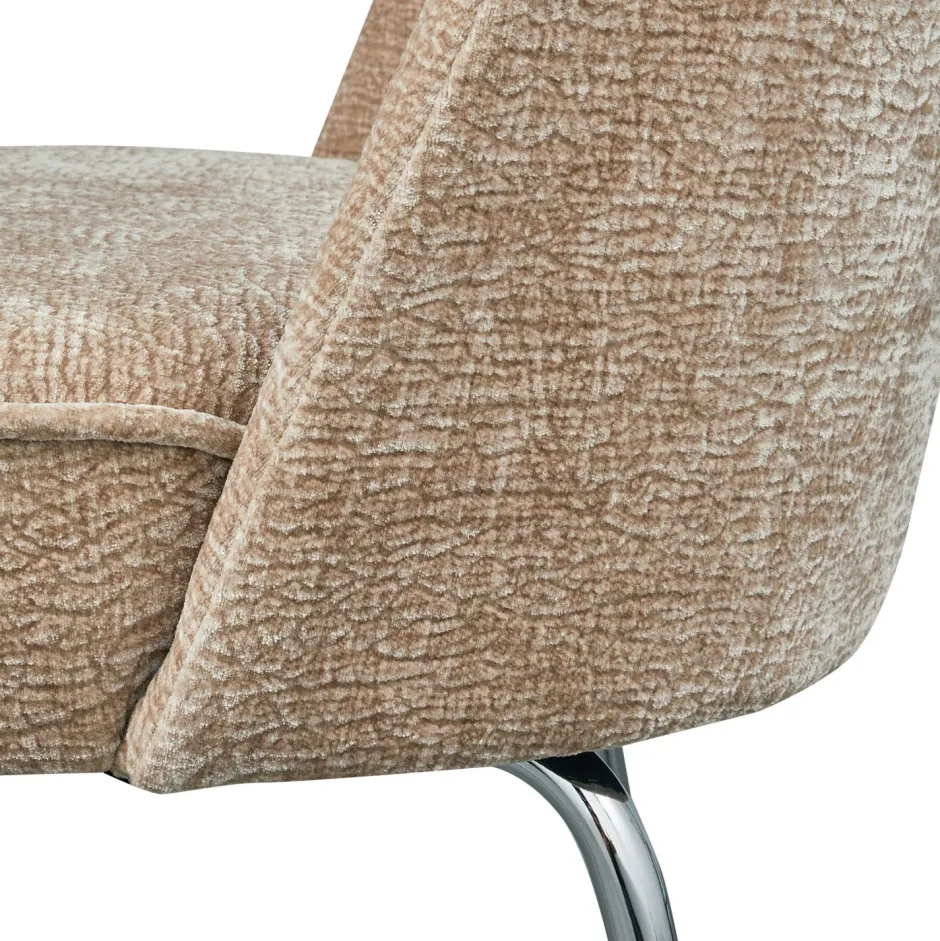 Eetkamerstoelen*HUUS Eetkamerstoel Vogue – Chroom
