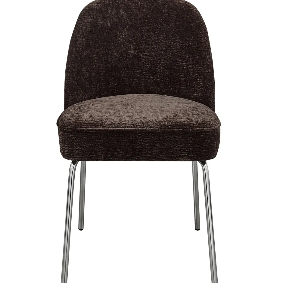 Eetkamerstoelen*HUUS Eetkamerstoel Vogue – Chroom