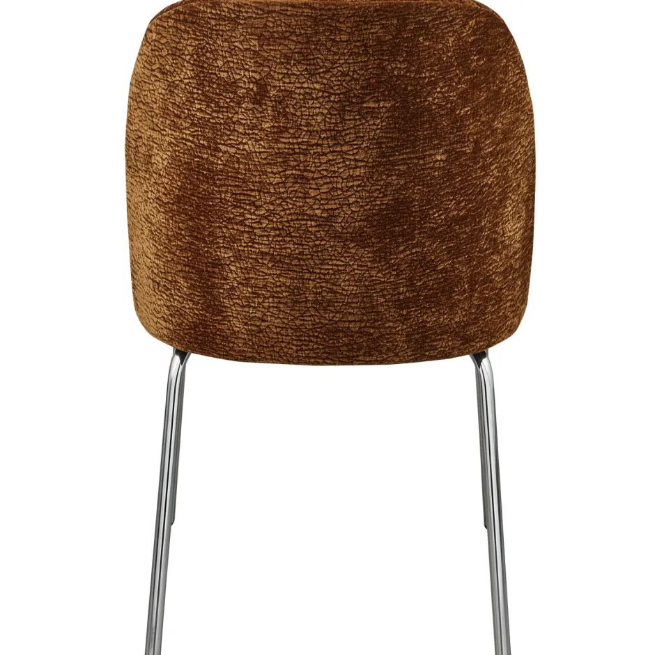 Eetkamerstoelen*HUUS Eetkamerstoel Vogue – Chroom