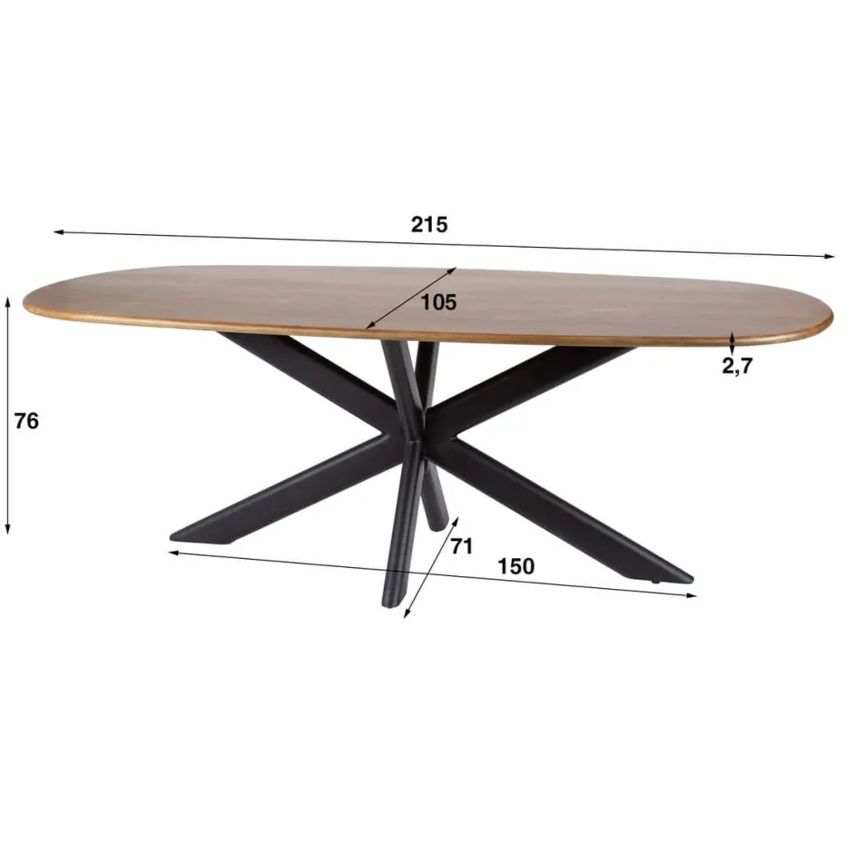 Eettafels*HUUS Eettafel Cindy