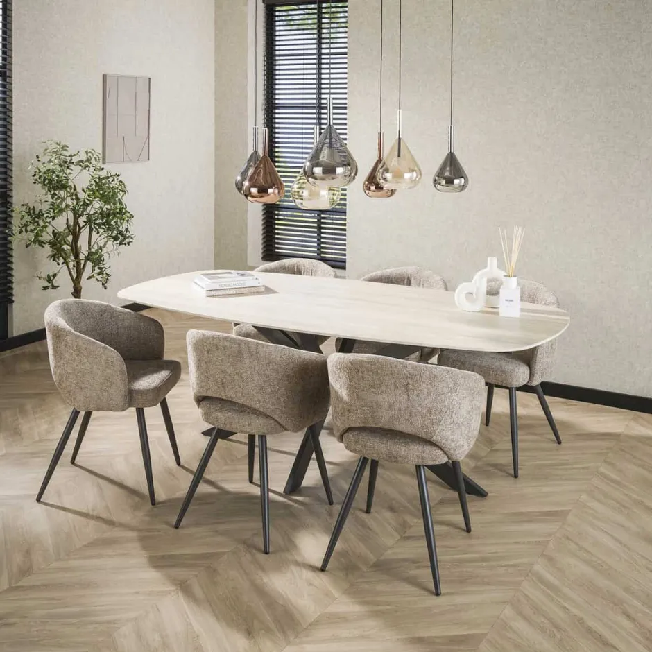 Eettafels*HUUS Eettafel Fleur