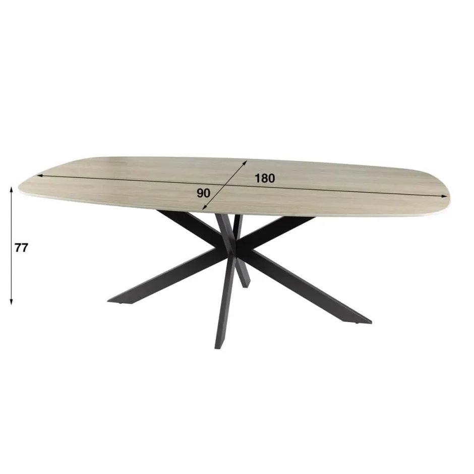 Eettafels*HUUS Eettafel Fleur