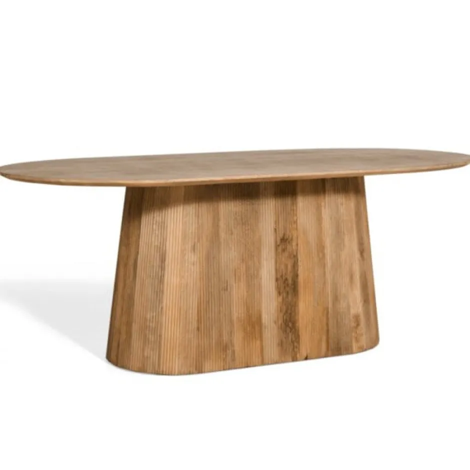 Eettafels*HUUS Eettafel Japandi – Ovaal