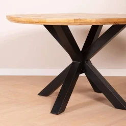 Eettafels*HUUS Eettafel Jens – Rond Naturel