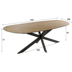 Eettafels*HUUS Eettafel Johan