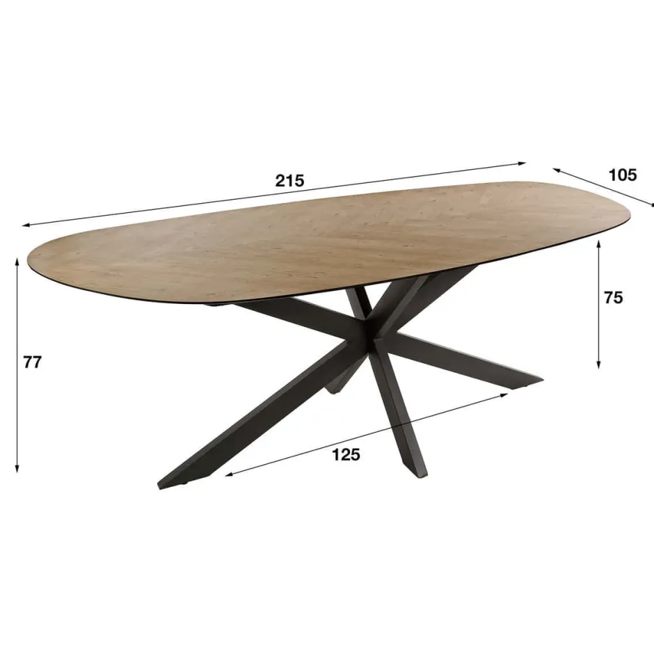 Eettafels*HUUS Eettafel Johan