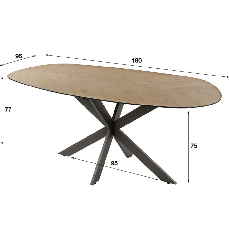 Eettafels*HUUS Eettafel Johan