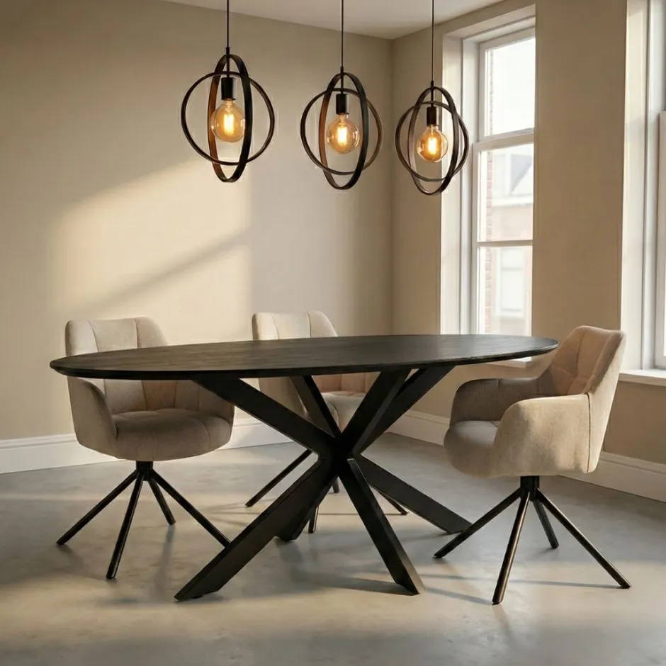 Eettafels*HUUS Eettafel Madrid ovaal