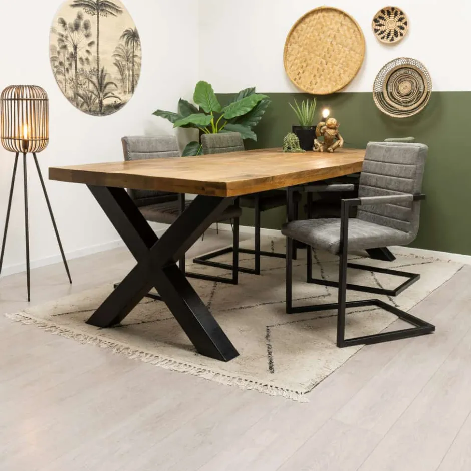Eettafels*HUUS Eettafel Monique rechthoekig