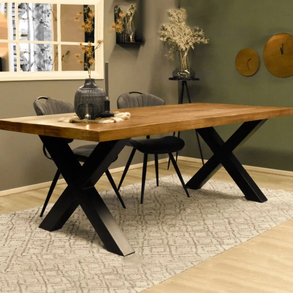 Eettafels*HUUS Eettafel Monique rechthoekig