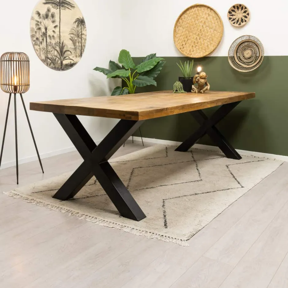 Eettafels*HUUS Eettafel Monique rechthoekig