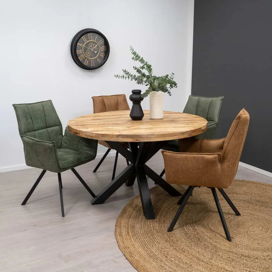 Eettafels*HUUS Eettafel Monique rond