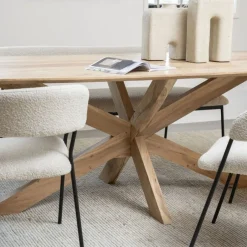 Eettafels*HUUS Eettafel Nikki Naturel