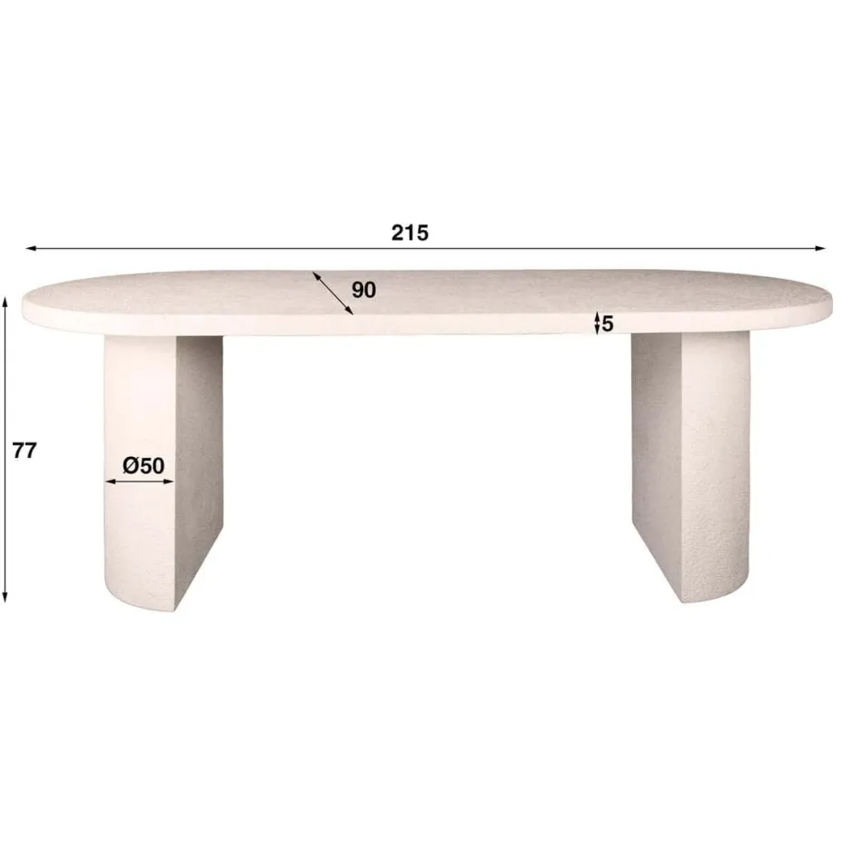 Eettafels*HUUS Eettafel Soraya