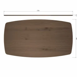 Eettafels*HUUS Eettafel Tablo Deens ovaal