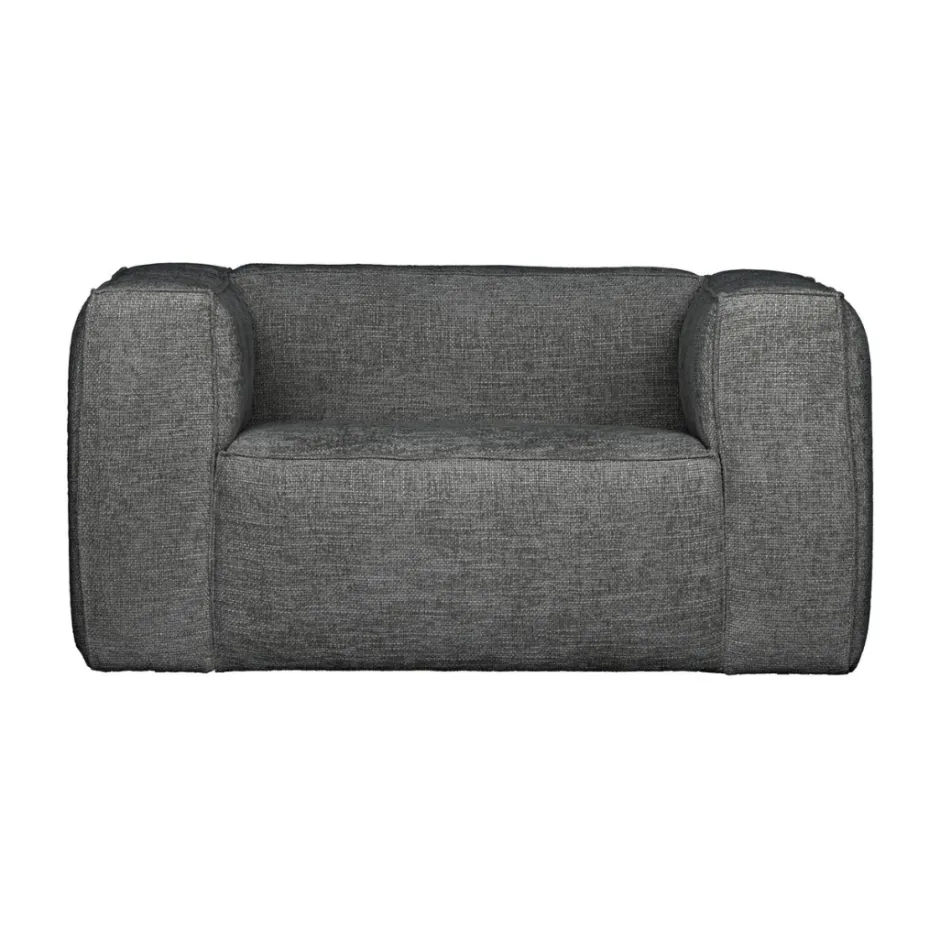 Relaxfauteuil*HUUS fauteuil Bean – grove melange