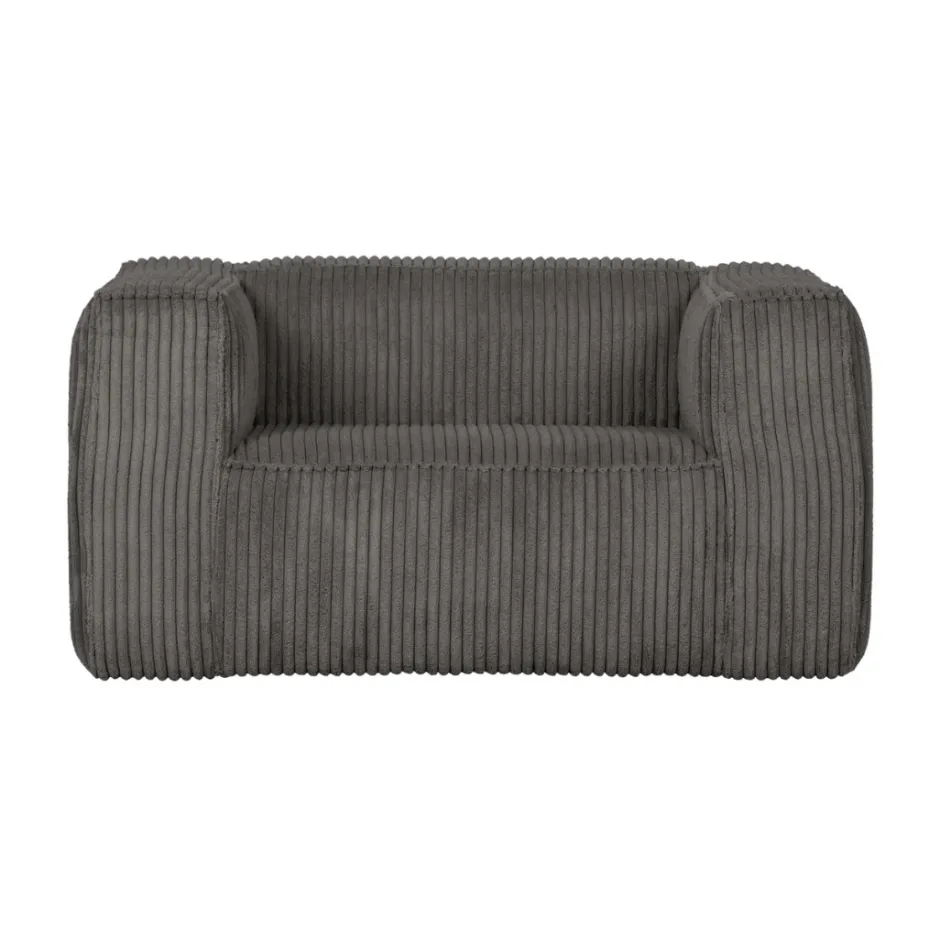 Relaxfauteuil*HUUS Fauteuil Bean – Ribstof