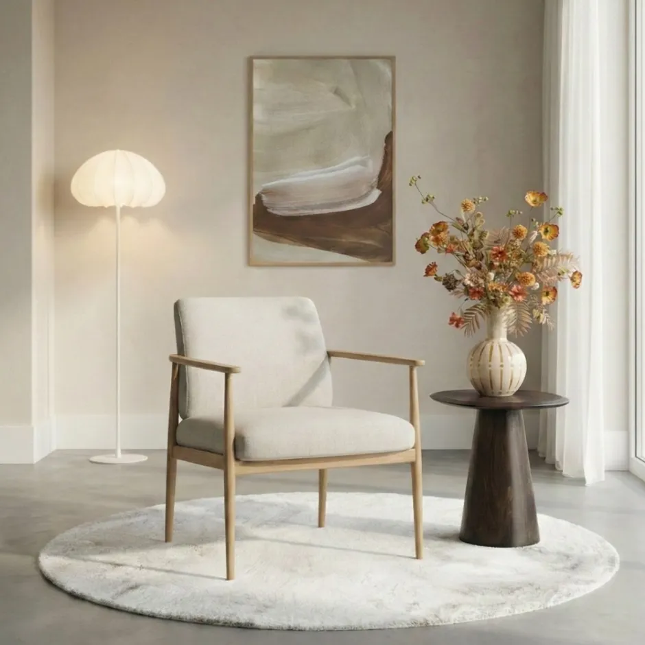 Relaxfauteuil*HUUS Fauteuil Japandi