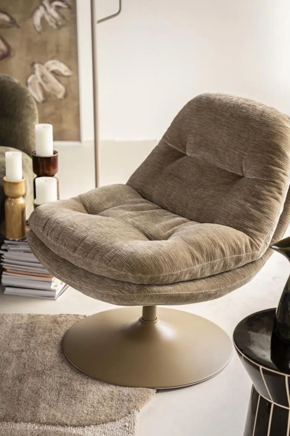 Draaifauteuil*HUUS Fauteuil Tromba