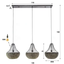 Hanglampen*HUUS Hanglamp Anita