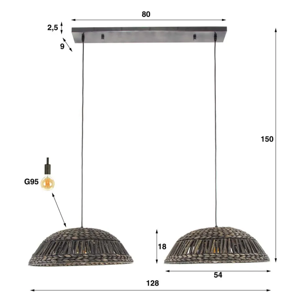 Hanglampen*HUUS Hanglamp Anita