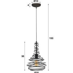 Hanglampen*HUUS Hanglamp Bette
