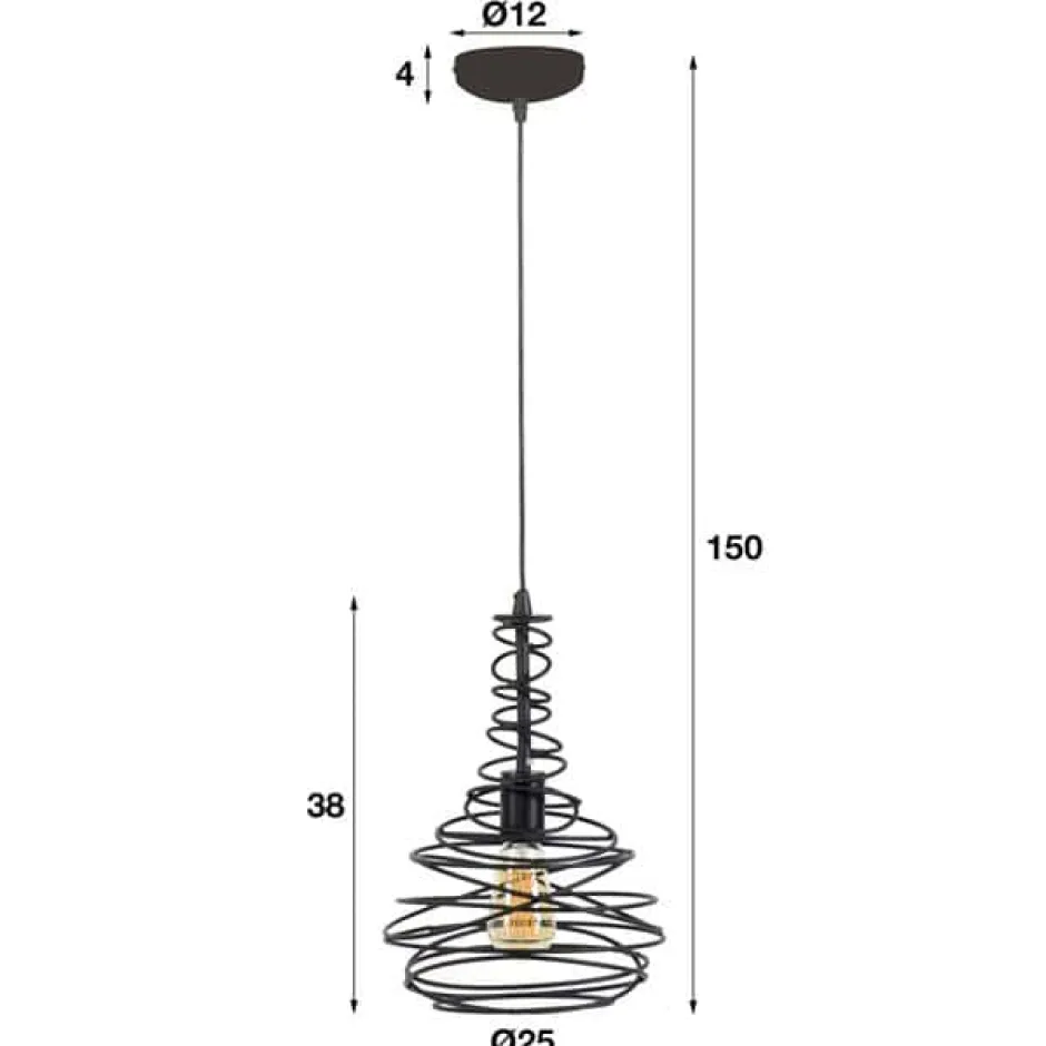 Hanglampen*HUUS Hanglamp Bette