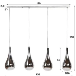 Hanglampen*HUUS Hanglamp Corine