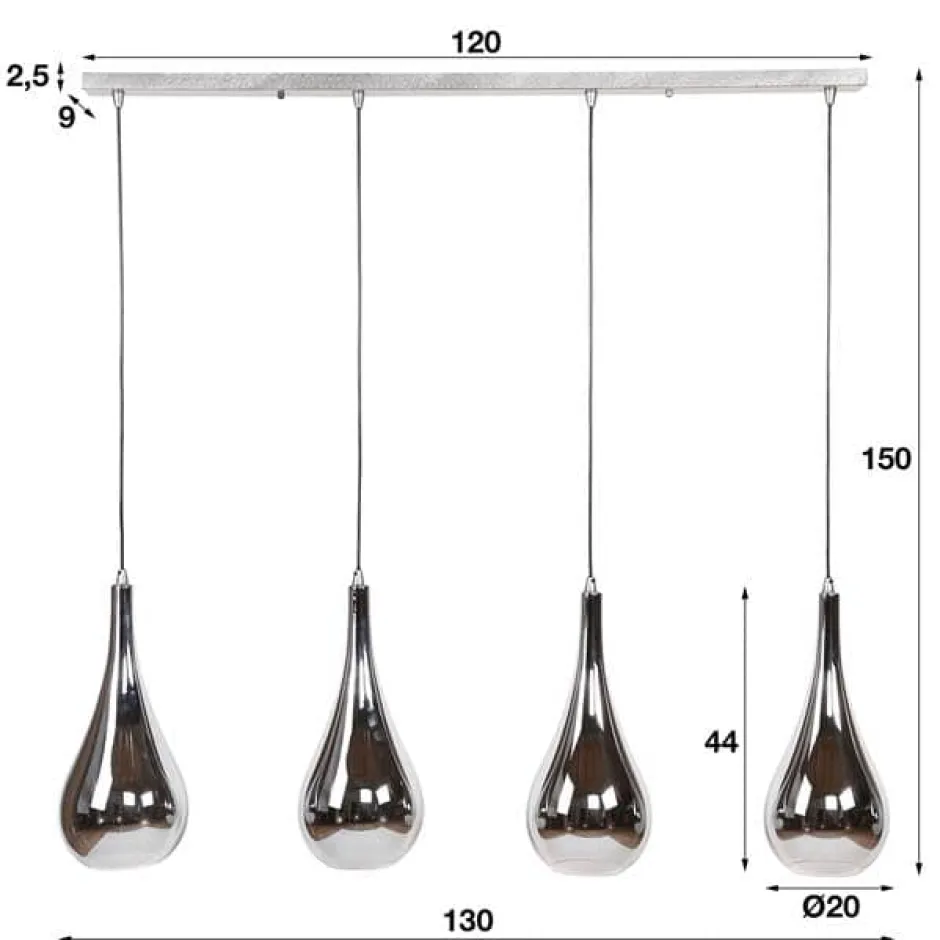 Hanglampen*HUUS Hanglamp Corine
