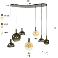 Hanglampen*HUUS Hanglamp Coster