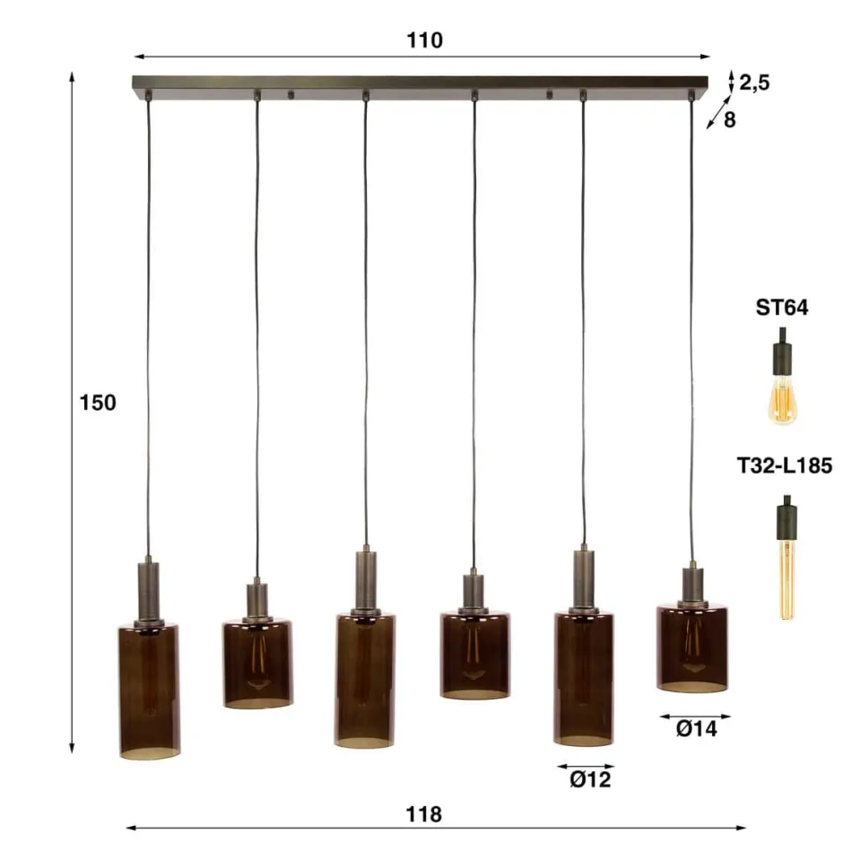 Hanglampen*HUUS Hanglamp Leentje