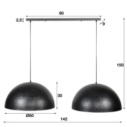 Hanglampen*HUUS Hanglamp Luwen