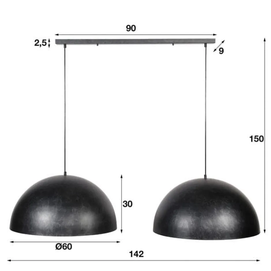 Hanglampen*HUUS Hanglamp Luwen
