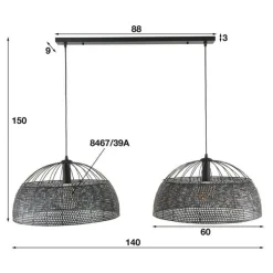 Hanglampen*HUUS Hanglamp Mauro
