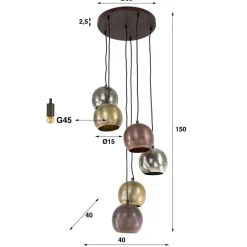 Hanglampen*HUUS Hanglamp Nova