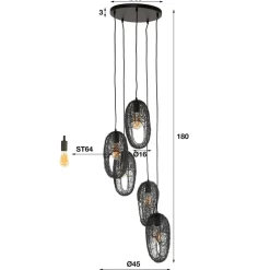 Hanglampen*HUUS Hanglamp Omar