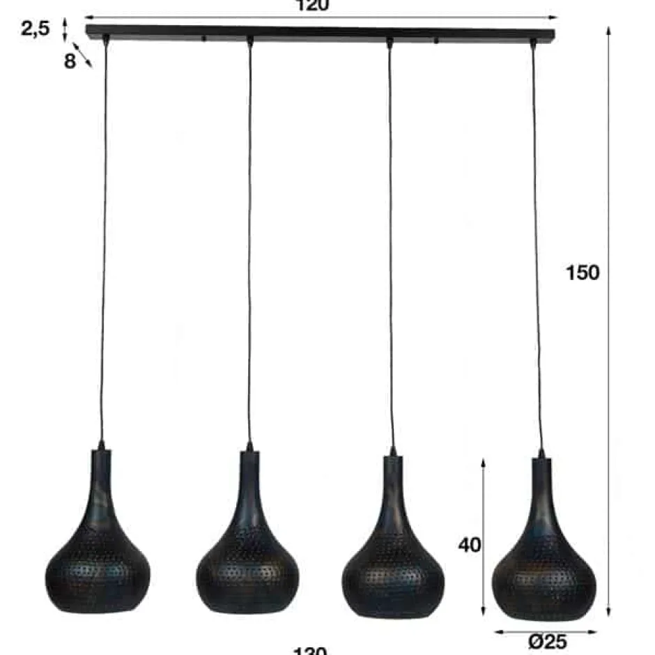 Hanglampen*HUUS Hanglamp Pim
