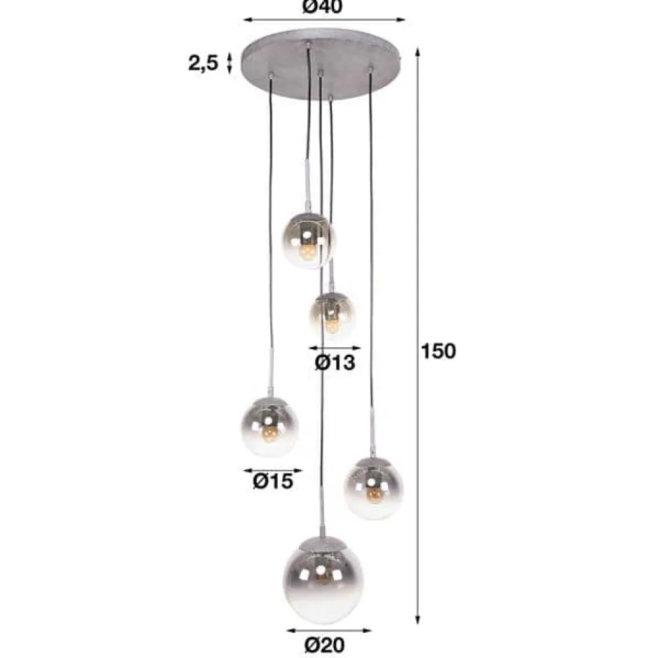 Hanglampen*HUUS Hanglamp Pippa