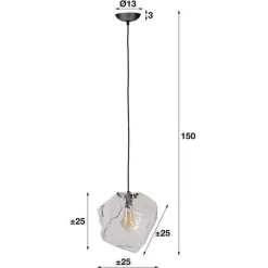 Hanglampen*HUUS Hanglamp Rocco